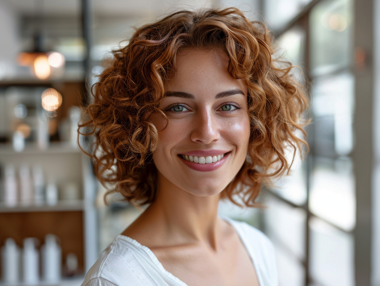 cheveux courts