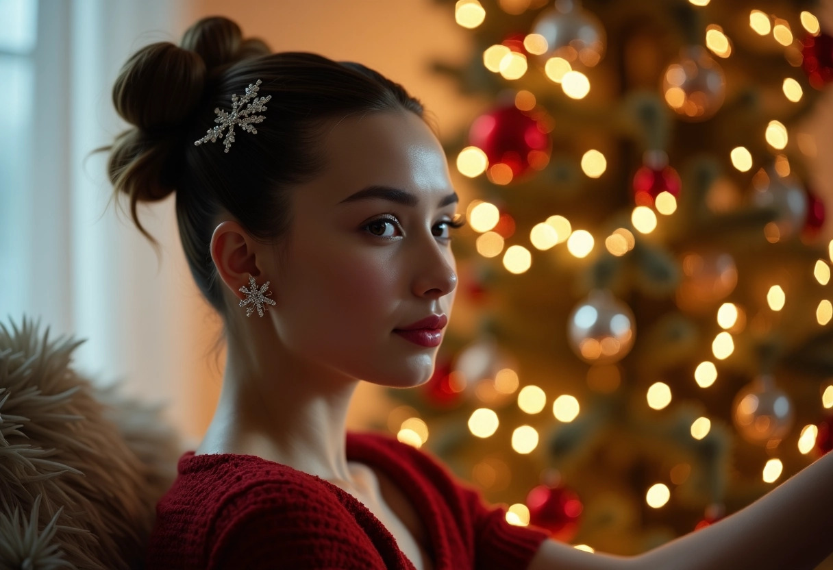 coiffure noël