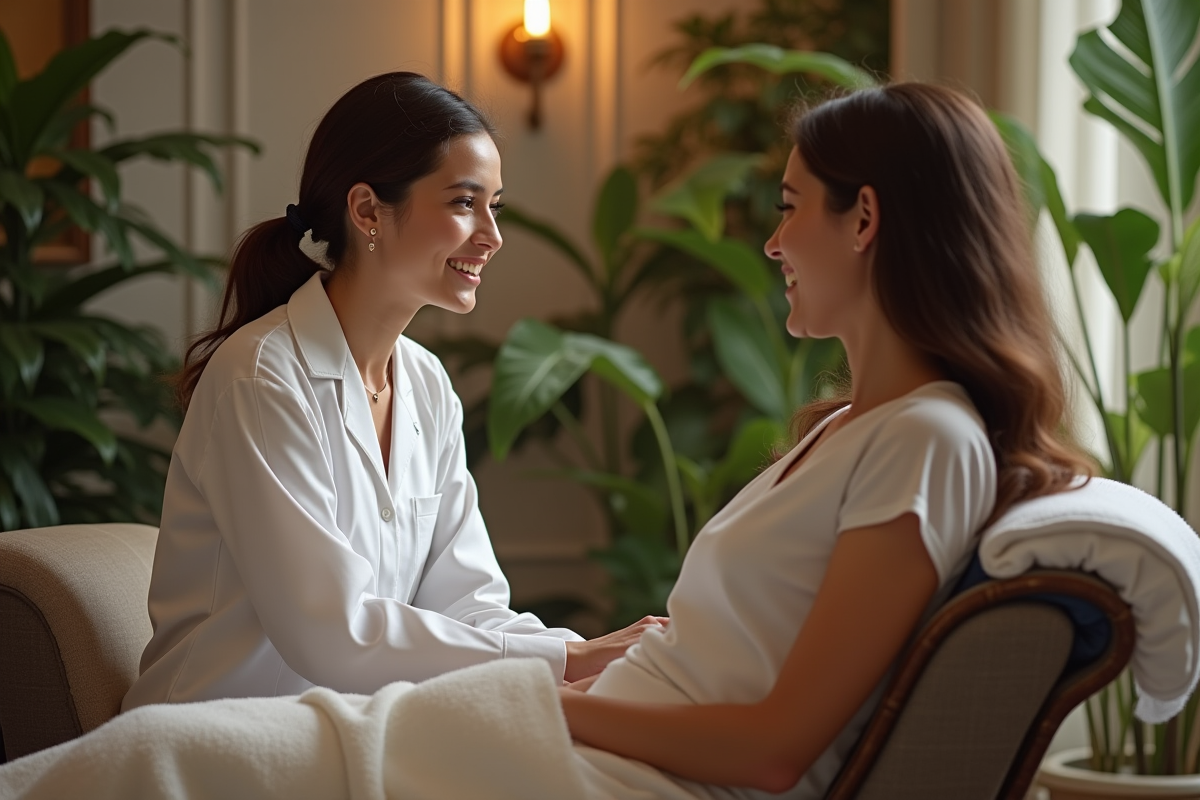 esthéticienne professionnelle