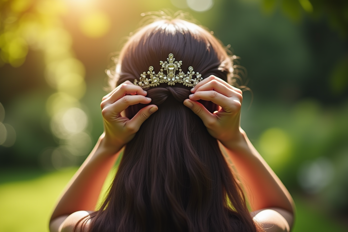 couronne cheveux